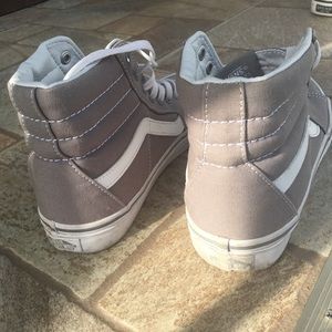 Gray High Top Van